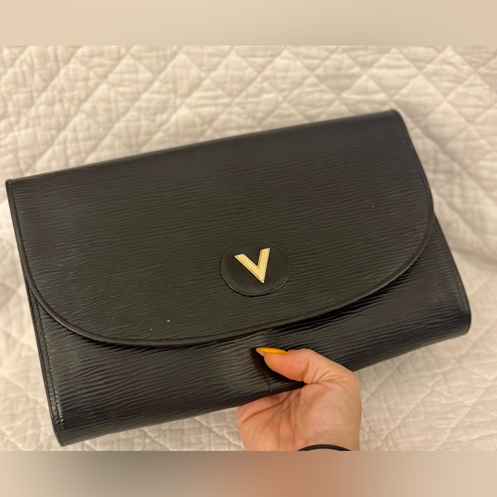 Valentino Leather Clutch Bag